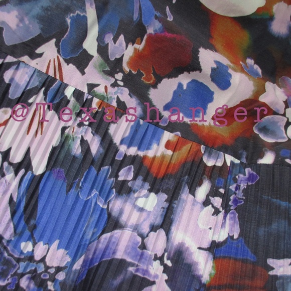 NWT Derek Lam Alexandra Floral Puff-Sleeve Midi Shirtdress Size 8 - Picture 3 of 15